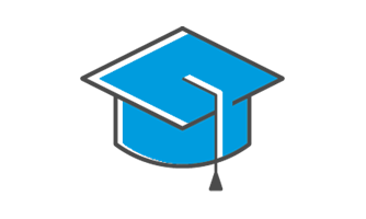 Icon of graduation cap